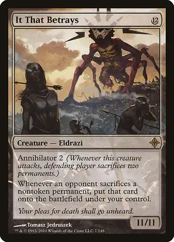 It That Betrays - roe Spoiler