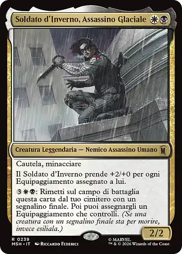 Winter Soldier, Icy Assassin - msh Spoiler