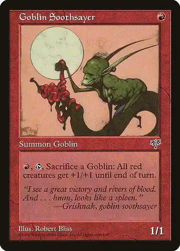 Goblin Soothsayer - mir Spoiler