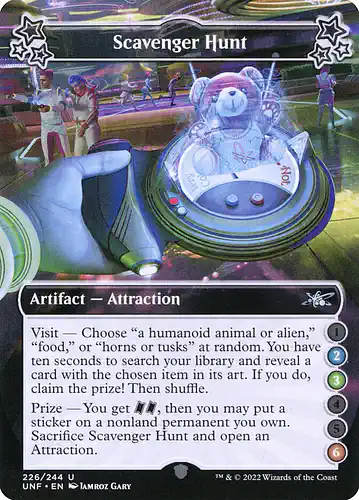 Scavenger Hunt - unf Spoiler