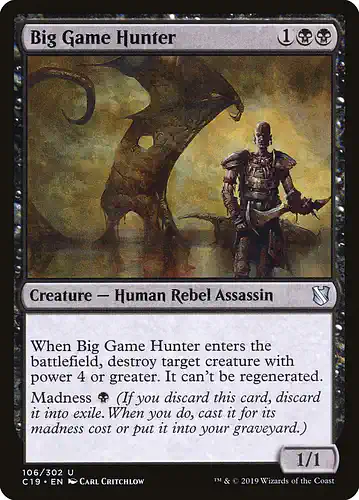 Big Game Hunter - c19 Spoiler