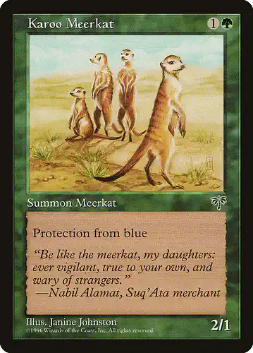 Karoo Meerkat - mir Spoiler