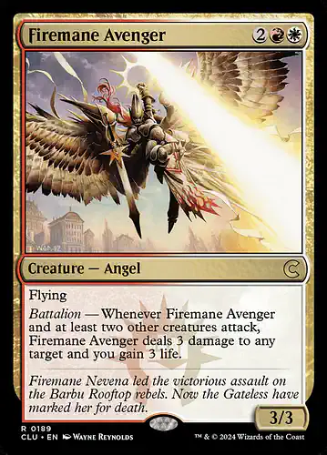 Firemane Avenger - clu Spoiler
