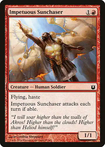 Impetuous Sunchaser - bng Spoiler