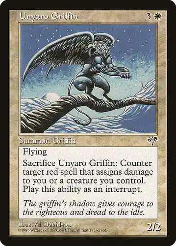Unyaro Griffin - mir Spoiler