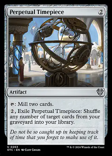 Perpetual Timepiece - otc Spoiler