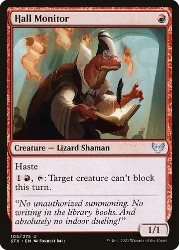 Hall Monitor - stx Spoiler