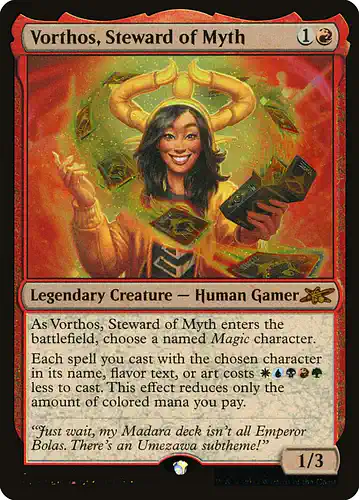 Vorthos, Steward of Myth - unf Spoiler