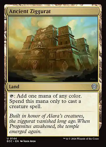 Ancient Ziggurat - ecc Spoiler
