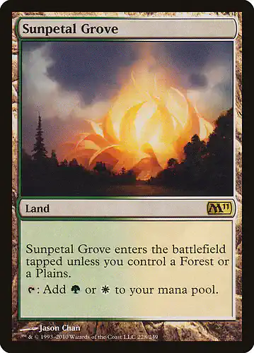Sunpetal Grove - m11 Spoiler