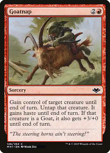 Goatnap - mh1 Spoiler