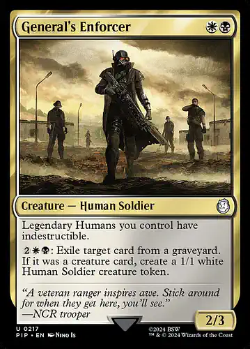 General's Enforcer - pip Spoiler