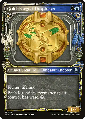 Gold-Forged Thopteryx - mat Spoiler