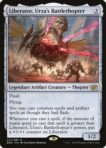 Liberator, Urza's Battlethopter - bro Spoiler