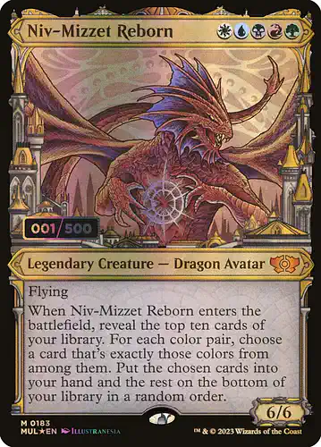 Niv-Mizzet Reborn - mul Spoiler