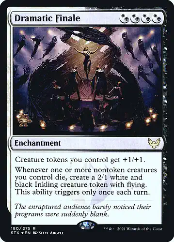 Dramatic Finale - stx Spoiler