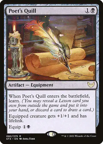 Poet's Quill - stx Spoiler