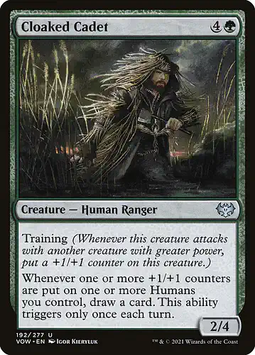Cloaked Cadet - vow Spoiler