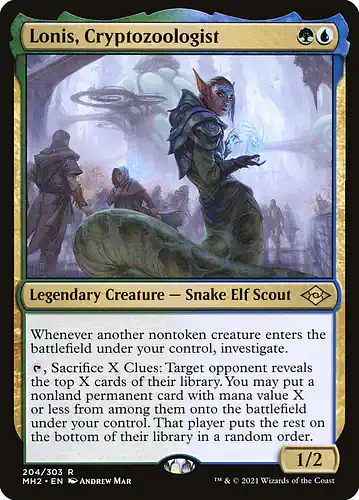 Lonis, Cryptozoologist - mh2 Spoiler