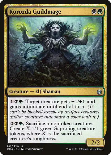 Korozda Guildmage - cma Spoiler