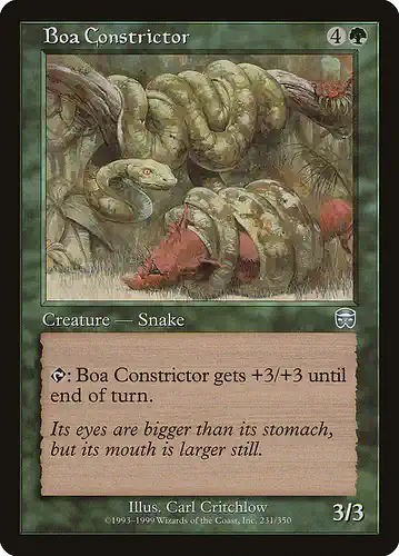 Boa Constrictor - mmq Spoiler