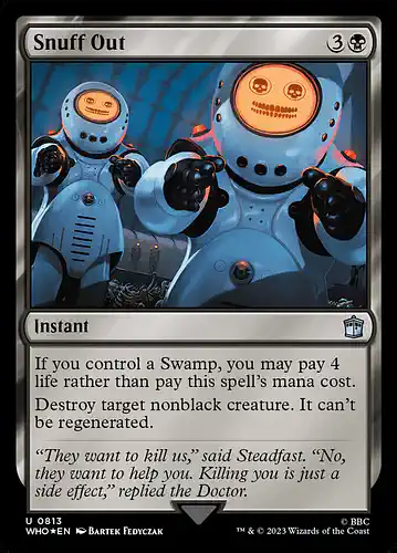 Snuff Out - who Spoiler