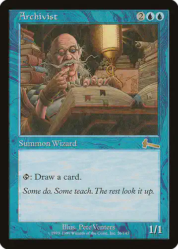 Archivist - ulg Spoiler