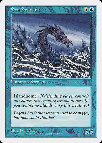 Sea Serpent - 5ed Spoiler