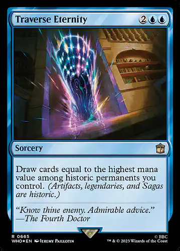 Traverse Eternity - who Spoiler