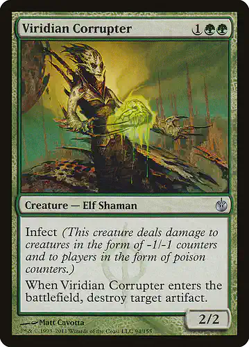 Viridian Corrupter - mbs Spoiler