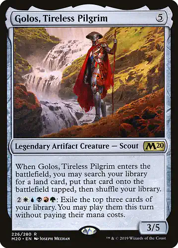 Golos, Tireless Pilgrim - m20 Spoiler