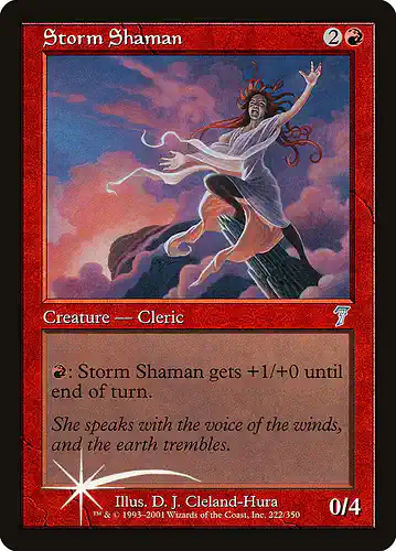 Storm Shaman - 7ed Spoiler