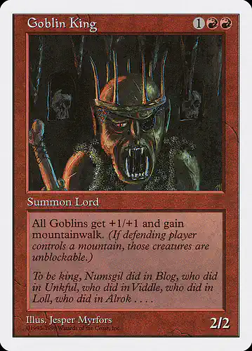 Goblin King - ath Spoiler