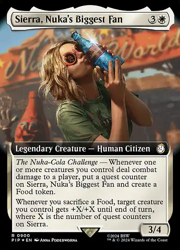 Sierra, Nuka's Biggest Fan - pip Spoiler