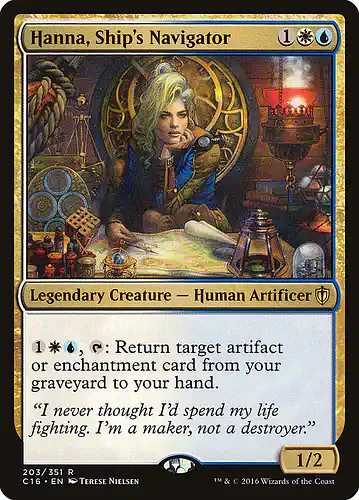 Hanna, Ship's Navigator - c16 Spoiler