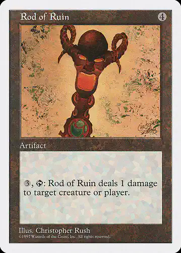 Rod of Ruin - 5ed Spoiler