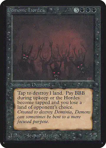 Demonic Hordes - lea Spoiler