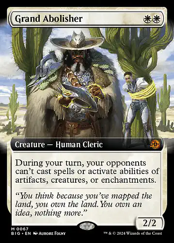 Grand Abolisher - big Spoiler