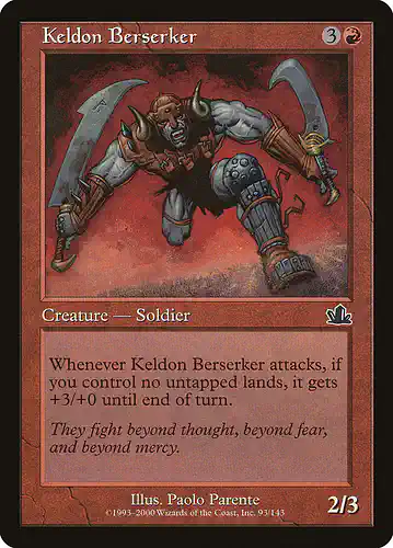 Keldon Berserker - pcy Spoiler