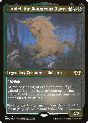 Lathiel, the Bounteous Dawn - mul Spoiler