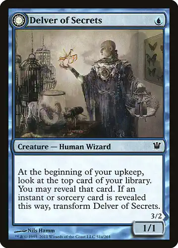Delver of Secrets - isd Spoiler