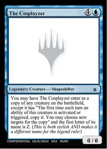 The Cosplayzer - unk Spoiler