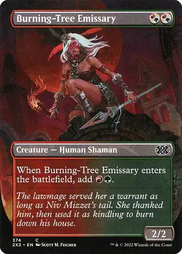 Burning-Tree Emissary - 2x2 Spoiler