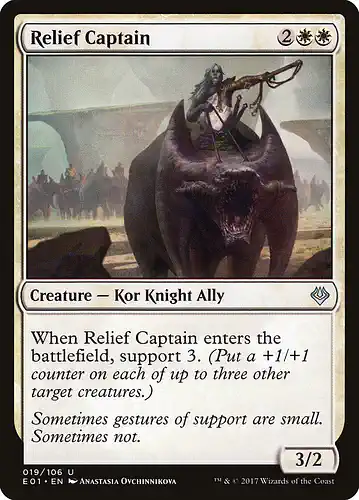 Relief Captain - e01 Spoiler