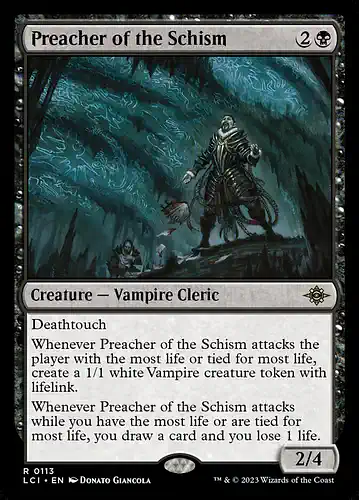 Preacher of the Schism - lci Spoiler