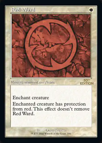 Red Ward - 30a Spoiler