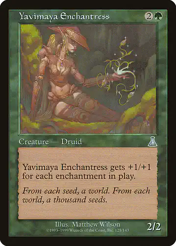 Yavimaya Enchantress - uds Spoiler