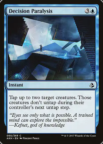 Decision Paralysis - akh Spoiler