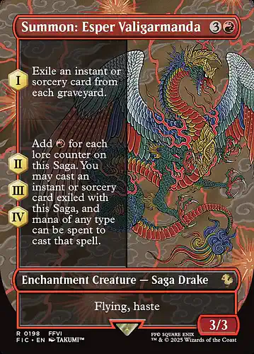 Summon: Esper Valigarmanda - fic Spoiler