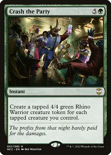 Crash the Party - ncc Spoiler